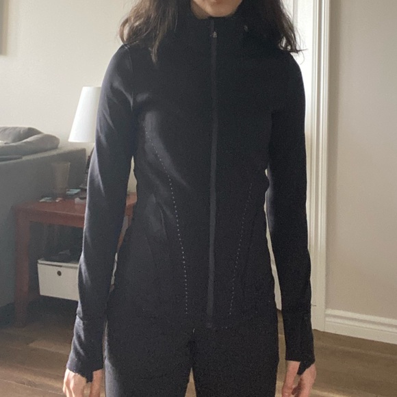 Lululemon black Flash Forward Full Zip Jacket in size 2 - Picture 2 of 7